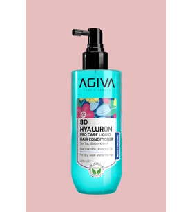 Agiva 8d Hyaluron Kuru ve Kırılgan Saçlar İçin Nemlendirici Sıvı Saç Kremi-Vegan