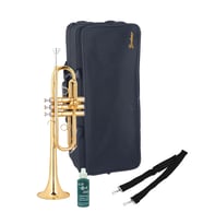 BRAHNER BTR-X100 Sİ BEMOL (Bb) TROMPET ALTIN CİLALI