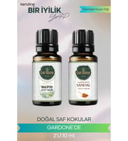 Sandal + Okaliptus ( Oda Kokusu Aroma Terapi Buhurdanlık / Difüzör Yağı ) Set 2 Adet x 10 ML