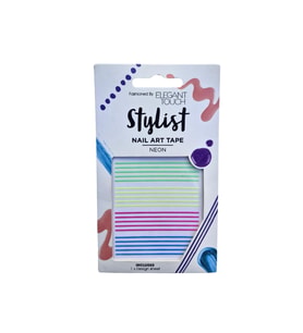 Elegant Touch Stylist Neon Nail Art Renkli Tırnak Şerit Bant Süsü