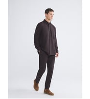 LCWAIKIKI Classic Kahverengi Dar Kalıp Erkek Chino Pantolon