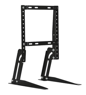 Vontech 22-49 inc Lcd-Led Kilitli Sabit Askı Aparatı + Tv Ayağı Masa Standı LMA-03 (Siyah)