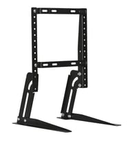 Vontech 22-49 inc Lcd-Led Kilitli Sabit Askı Aparatı + Tv Ayağı Masa Standı LMA-03 (Siyah)