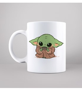 Baby Yoda Grogu Tasarımlı Kupa