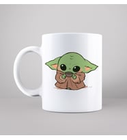 Baby Yoda Grogu Tasarımlı Kupa