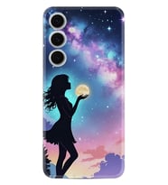 Oppo A38 Kılıf Boutique Baskılı Resimli Woman in Moon Pcode -005