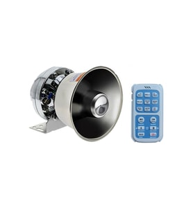 Siren 200w Profesyonel Uzaktan Kumandalı Metal Speaker
