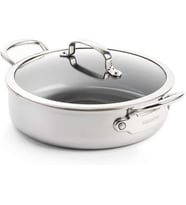 GreenPan Premiere 26 cm Basık Tencere 3,8 L (Metal)