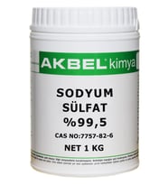 AKBEL SODYUM SÜLFAT 1 KG (Beyaz)