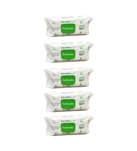 Freshmaker Karbonat ve Beyaz Sirke Katkılı Yüzey Temizlik Islak Havlusu - 100'lü 5 Paket
