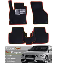 AUDİ A4 SEDAN (2008-2015) Uyumlu EVA Paspas Tam Set–Araca Özel,Su Geçirmez,Kolay Montaj