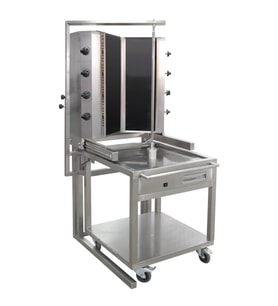 Öztiryakiler Gazlı Döner Ocağı, Arabalı, 8 Radyanlı, Camlı, 44 Gud Cva