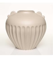 Vitale Antıque Krem Vazo Kısa 27*27*24 Cm AK.JL0058