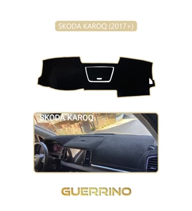 SKODA KAROQ 2017+TORPİDO KORUMA HALISI BEJ KENAR