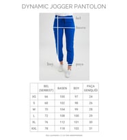 JOGGER- Kadın Likralı Beyaz Üniforma Pantolon (Karışık)
