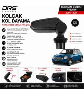 Mini Cooper 2006 - 2014 Kolçak Kol Dayama Siyah