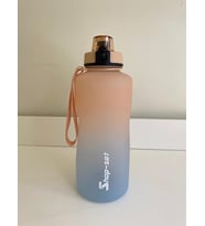 Shop-set 2000 ML Tritan Motivasyonlu Su Matarası SÜZGEÇLİ (SOMON - AÇIK MAVİ)