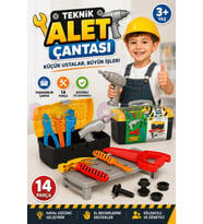 Teknik Alet Çantası - Oyuncak Tamir Setleri - Tamir Aletleri - Alet Seti - Vidalama Seti