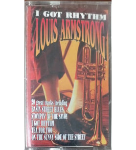 (Plak Değildir KASET tir) Louis Armstrong I Got Rhythm Kaset