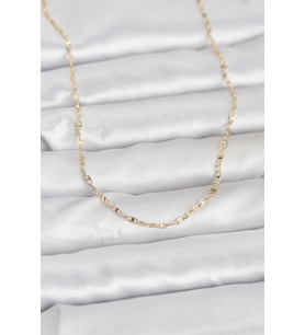 CM 14K Gold Renk Gemici Zincir Model 60 cm Kadın Kolye TJ-BKO10947