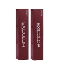 Exicolor 0.66 Yoğun Kızıl 60 ml 2'li Saç Boyası