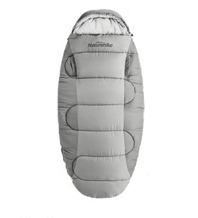 Naturehike PS200 Oval Ultralight Uyku Tulumu -4°C ( Cloudy Grey ) Left