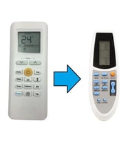 Midea RG70A/BGEF İle Uyumlu Klima Kumandası-Resimde Sağdaki Gönderilir