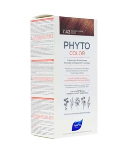 Phyto Phytocolor Bitkisel Saç Boyası 7.43 - Kumral Bakır Dore Yeni Formül