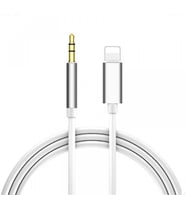 İphone / Apple Uyumlu Aux Kablosu, Araç İçin Lightning'den 3,5 mm Aux Ses Kablosu 1 M.