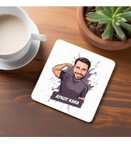 Kişiye Özel En Güçlü Erkek Karikatürlü Bardak Altlığı