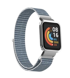 Xiaomi Redmi Watch (Mi Watch Lite) Metal Kasa Hasır Örgü Kordon NO11