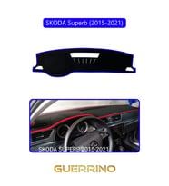 SKODA Superb (2015-2021)TORPİDO KORUMA HALISI MAVİ KENAR