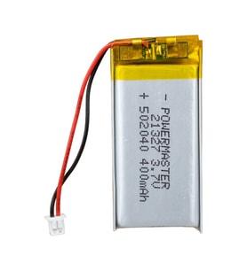 Powermaster 3.7 Volt 400 Mah Lityum Polimer Şarjlı Pil 5X20X40 mm Akıllı Saat Kulaklık Pili