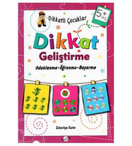 Dikkatli Çocuklar-Dikkat Geliştirme Odaklanma-Öğrenme-Başarma (+5 Yaş)