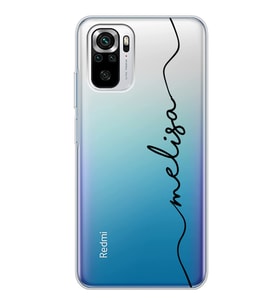 Xiaomi Kuyruklu İsim Tasarımlı Şeffaf Telefon Kılıfı
