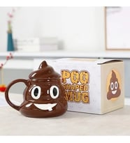 Poo Temalı Kupa Bardak