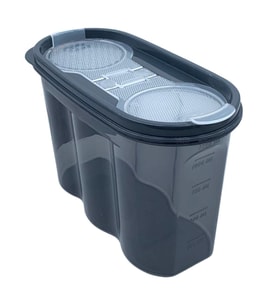 2 Kapaklı Ölçekli Erzak Saklama Kabı - 1,2 Litre - SA930 (5343)