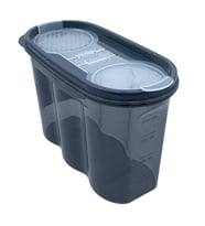 2 Kapaklı Ölçekli Erzak Saklama Kabı - 1,2 Litre - SA930 (5343)