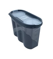 2 Kapaklı Ölçekli Erzak Saklama Kabı - 1,2 Litre - SA930 (5343)
