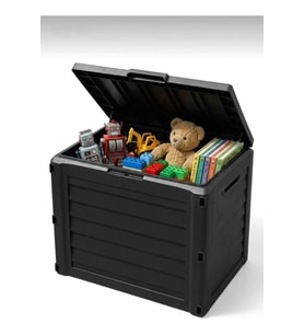 Bahçe Depolama Sandığı Balkon Saklama Dolabı Kapaklı Plastik Sandık 120 Litre 50x45x50cm