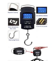 Elektronik Dijital El Kantarı 50 Kg Terazi Tartı 10 Gr Hassasiyet