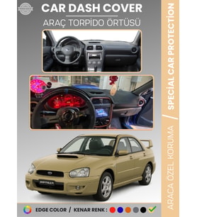 SUBARU IMPREZA (2000-2007) Torpido Örtüsü Panel Halı Torpido Koruma Tam Uyum UV Koruma Hızlı Montaj