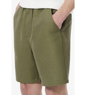 Lacoste Mens Reguler Fit Linen Blend Shorts Erkek Keten Şort Haki