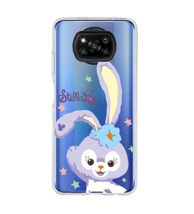 Poco X3 PRO / X3 NFC Uyumlu Sevimli Tavşan Tasarımlı Şeffaf Telefon Kılıfı