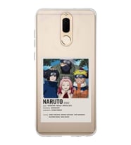 Huawei Mate 10 Lite Uyumlu Naruto Anime Desenli Şeffaf Telefon Kılıfı
