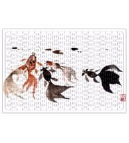 Goldfish Lover Hungry Goldfishes Puzzle 240 Parça Yapboz