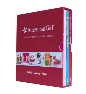 American Girl My First Cookbook Collection: Baking  Cooking  Parties (Krem)