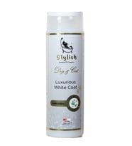 Stylish Pet Cosmetics Beyaz Köpek Ve Kediler Için Tüy Dökme Engelleyici Organik Şampuan 250 ml