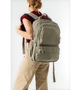 Ultra Hafif Çok Cepli Su Geçirmez Sırt Çantası Unisex Vizon (Model: 571-2H)