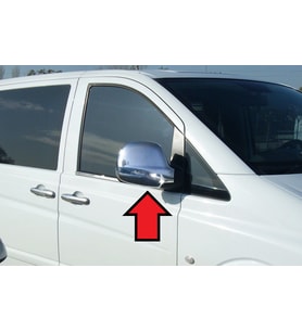 VİTO W639 AYNA KAPAĞI P.ÇELİK KROM 2003 2004 2005 2006 2007 2008 2009 2010